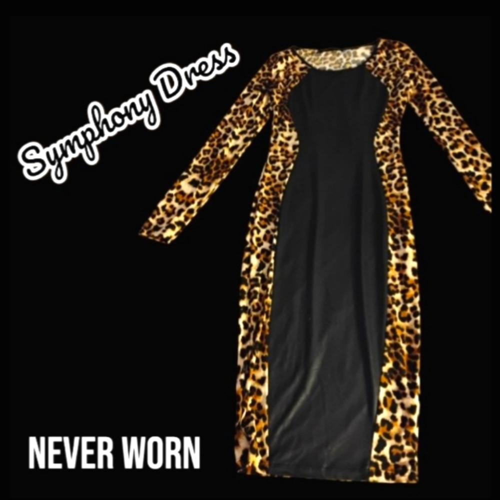 SYMPHONY 🆕 BODYCON STYLE      SEXY STRETCHY DRESS 🐆